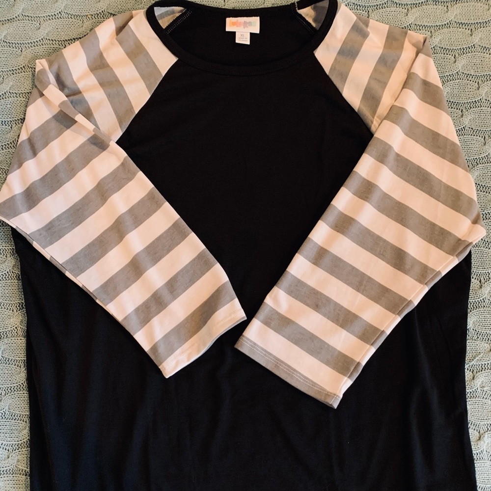 LuLaRoe Randy baseball tee